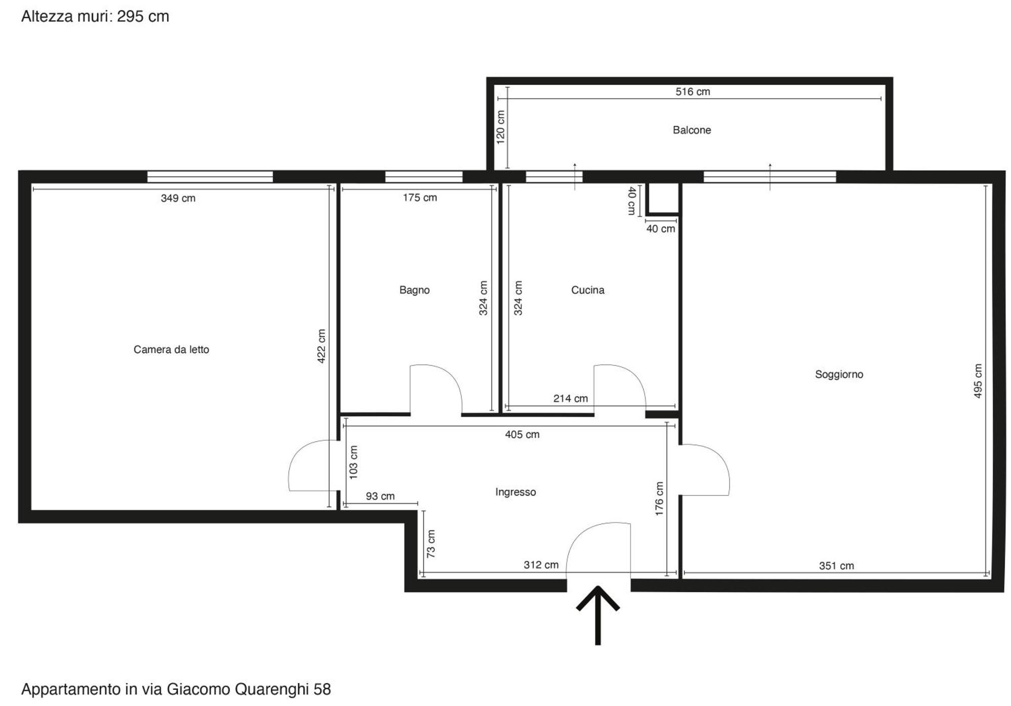 Apartamento Ca Del Gal - Stazione E Parcheggio Gratuito Bérgamo Exterior foto